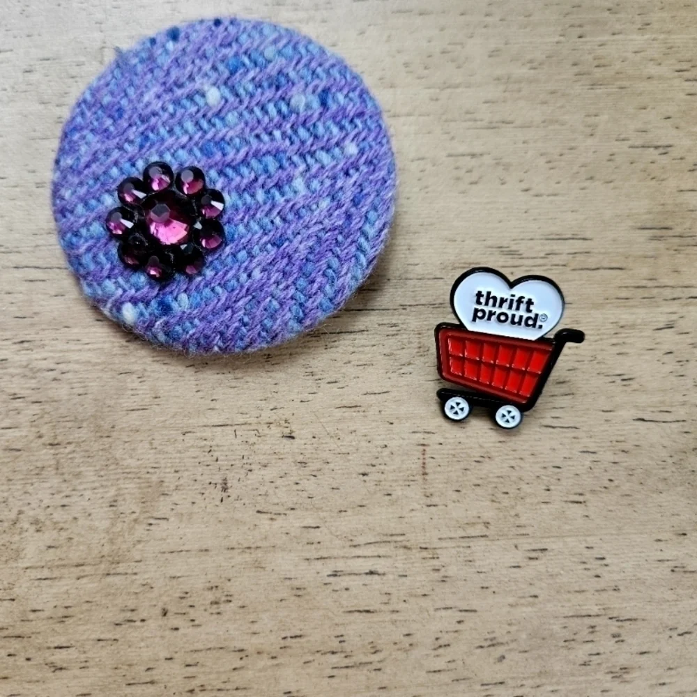 Brooch Killarney weavers and pin